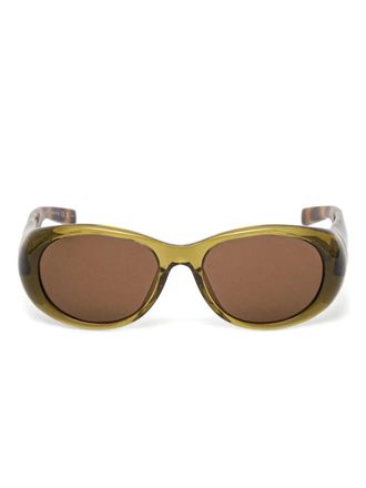 Saint Laurent Eyewear round-frame sunglasses - Brown