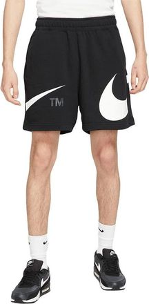 Nike Nike Mens NSW Swoosh Ft Shorts Pants, Black/White, S
