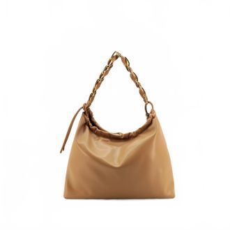 Like Dreams Womens Susan Oversized Vegan Slouchy Tote Bag In Beige