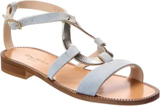 Baldinini Suede & Leather Sandal