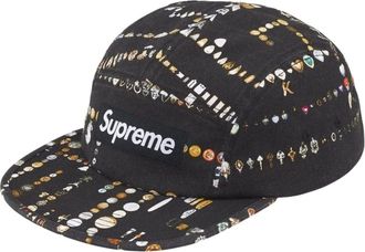SUPREME x Mike Kelley SS26 Camp Cap Black SUP-SS26-1028-BLK