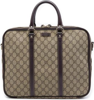 Gucci Pre-owned Gucci GG Supreme Business Bag Unisex 9SB3EDT16SESUJ5U