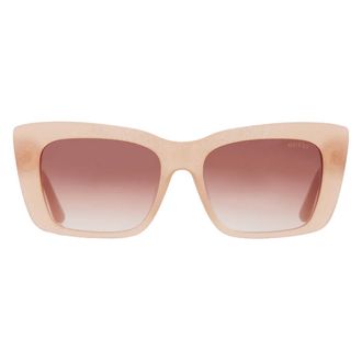 Guess Gradient Brown Cat Eye Ladies Sunglasses GU7890 57F 55