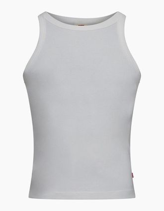 Levi's Womens Dreamy Tank Caviar - White - Size: 14