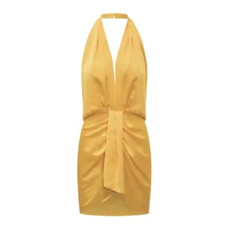 Nineminutes Short Dresses, female, Orange, Size: 2XS Mini Dress