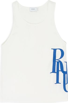 Rhude White Vintage Tank Top