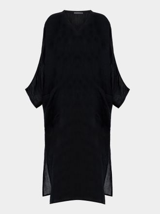 Denis Colomb Cashmere and Linen Tunic Dress