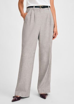 Isaac Mizrahi New York Wide Leg Pleated Pant