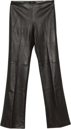 Seventy Lederbroek - Dames - Leren Broeken - Bruin - S - Leer - Broeken