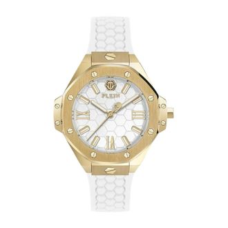 Philipp Plein Royal Pwbda 0224 - Dames - Horloges - Geel - ONE Size - Accessoires