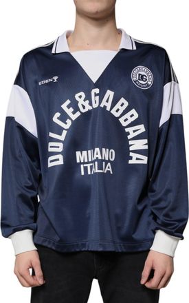 Dolce & Gabbana Langarm Polo Shirt Milan Itali&euml;