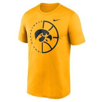 Nike Iowa Legend Basketball Icon Nike Mens Dri-FIT College T-Shirt in Brown | NKGK76IIA-M60