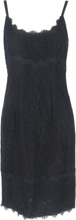 Diane Von F&uuml;rstenberg Diane Von Furstenberg Olivia Mini Slip Dress in Black Triacetate