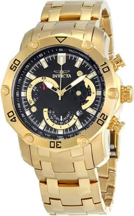 Invicta Pro Diver Chronograph Black Dial Mens Watch 22767