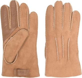 UGG Guante Tecnol&oacute;gico de Piel de Oveja - Accessories - Hombre - Marr&oacute;n - L