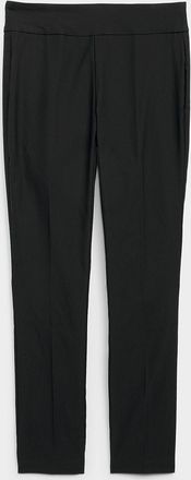 Contemporaine Womens Comfort-waist bengaline pant Fit: Slim leg, regular rise