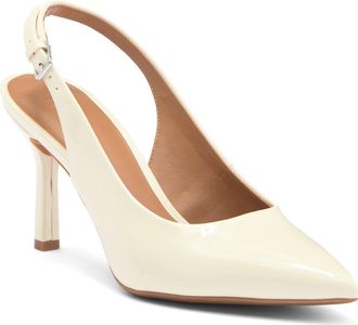 Nordstrom Rack Priscilla Slingback Pump in Ivory Vanilla at Nordstrom Rack, Size 11