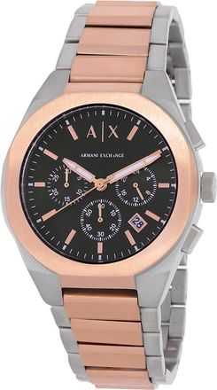 A|X Armani Exchange Rafael Chronograph Quartz Black Dial Mens Watch AX4181