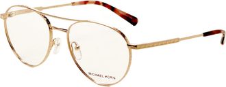 Michael Kors Womens 54 mm Rose Gold Opticals