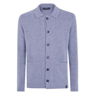 Zanone Hombre, Jerseys, Azul, Talla: XL