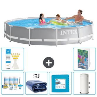 Intex Piscina Prism Frame Redonda - 366x76 Cm - 7-piezas S14