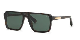 Philipp Plein SPP211 0722 Mens Sunglasses Tortoiseshell Size 60