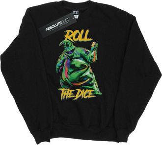 Disney Heren Nightmare Before Christmas Oogie Boogie Dobbelsteen Sweatshirt (Zwart)