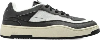 Diesel Black/White S Oval Skate Low Sneakers
