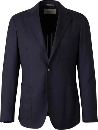Canali Patch-pocket Single-breasted Blazer