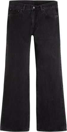 Levi's Jeans, Heren, Zwart, W30 L32, Katoen, 567 Relaxed Flare