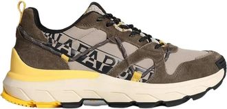 Napapijri Trail Running Sneakers - Heren - Sneakers - Bruin - 43 EU - Leer - Schoenen