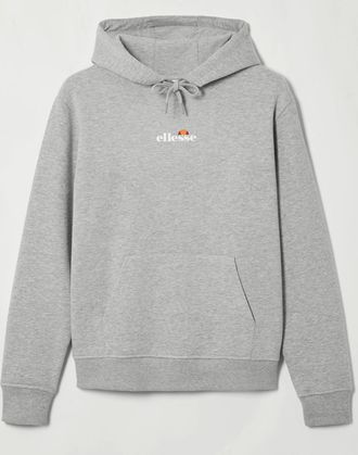 Ellesse Mens Pershuta 2 OH Hoody - Light Grey Marl - Size: 38