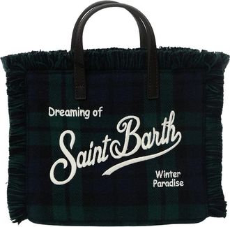 MC2 Saint Barth Vanity Mini Bag - Dames - Shoppers - Veelkleurig - ONE Size - Wol - Tassen