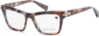 Longchamp Womens 53 mm Blue Opticals