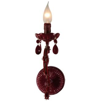 Netlighting Marie Candle Wall Light Red