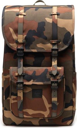 Herschel Little America Backpack in Woodland Camo/Black Label at Nordstrom