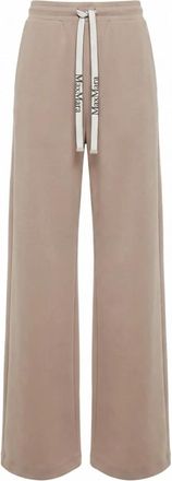 Max Mara Wide Broeken - Dames - Wijde Broeken - Bruin - M - Broeken
