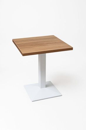 Regalos Miguel Regalos Miguel - Mesas Auxiliares - Mesa Kuat White 70 Cm - Madera Oscura