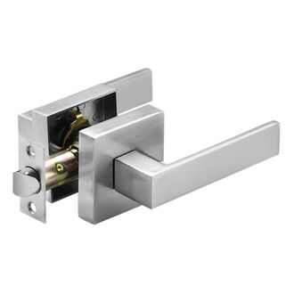 OEM Cerradura De Un Solo Pestillo, Cerradura Dom&eacute;stica De Tres Barras, Manilla De Palanca De Aleaci&oacute;n De Aluminio Para Puertas De Madera, Manilla De Ofici