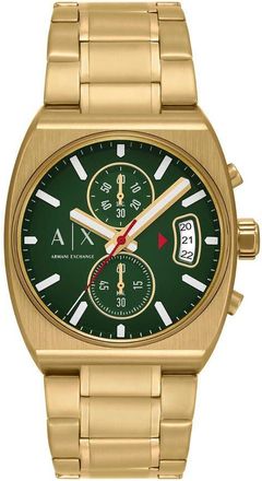 A|X Armani Exchange Oliver Chronograph Quartz Green Dial Mens Watch AX2822