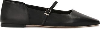 Kazar Zwarte zachte leren ballerinas - Dames - Ballerinas - Zwart - 38 EU - Leer - Schoenen