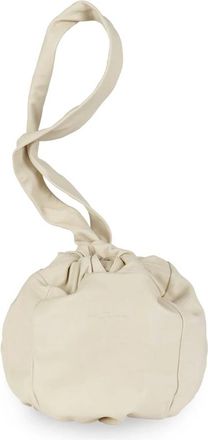 Cortana Sack M- middelgrote leren tas zand- - Dames - Schoudertassen - Beige - ONE Size - Katoen - Tassen