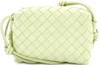 Bottega Veneta Loop Crossbody Bag Intrecciato Nappa Mini (Authentic Pre-Loved)