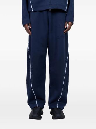 adidas x Arte Antwerp embossed-logo track pants - Blu