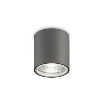 Ideal Lux Ideal Lux - Plafoniera Moderna Gun Alluminio Antracite 1 Luce Gu10