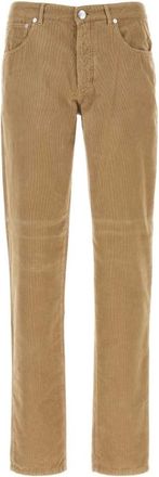 Brunello Cucinelli Light Brown Straight Jeans