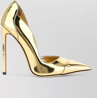 Jimmy Choo London leather brigitte pumps