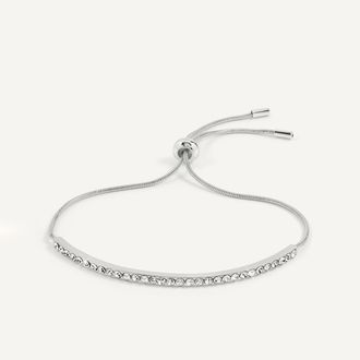 Radley London Alba Place Stone Set And Smooth Friendshi Silver - RYJ3639S