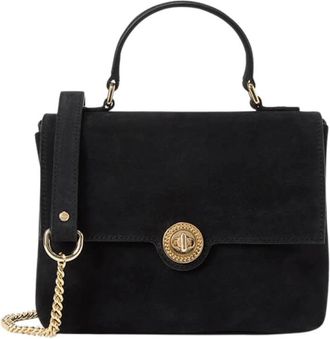 Busnel City Bag Su&egrave;de - Dames - Schoudertassen - Zwart - ONE Size - Su&egrave;de - Tassen