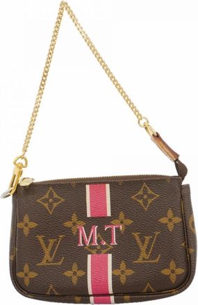 Louis Vuitton Brown Pouch (Pre-Owned)